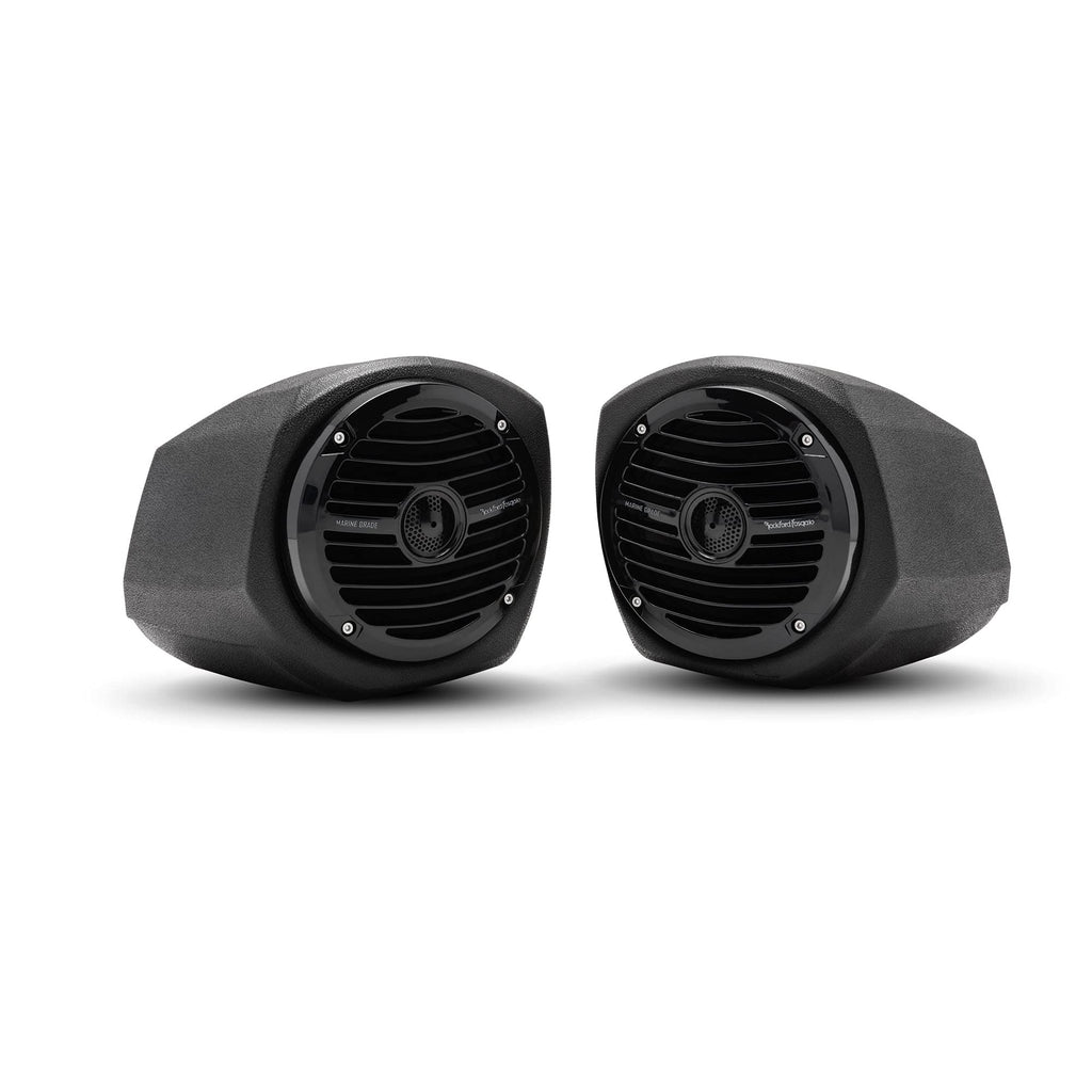 Rockford Fosgate RFGNRL-FSE 6.5" Front Speaker Enclosures (Pair) for Select Polaris General Models
