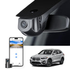 Mangoal 4K Dash Cam Custom for BMW X1 Gen3 U11/U12 2023 2024 2025, Xdrive28i, OEM Style, 2160P UHD Video, WiFi & APP, 64GB Card