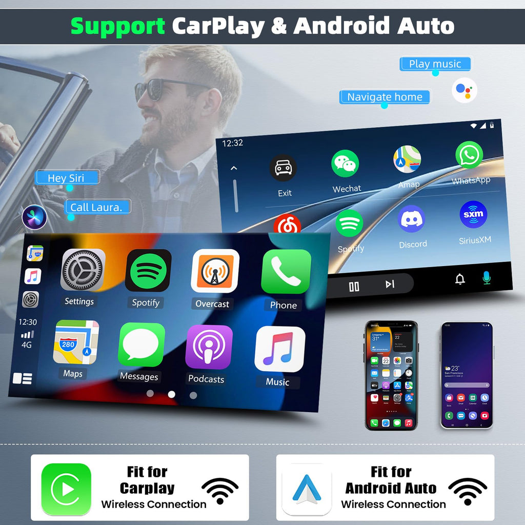 4+64G Android 14 Car Stereo for Chevy Express 1500/2500/3500 2008-2011