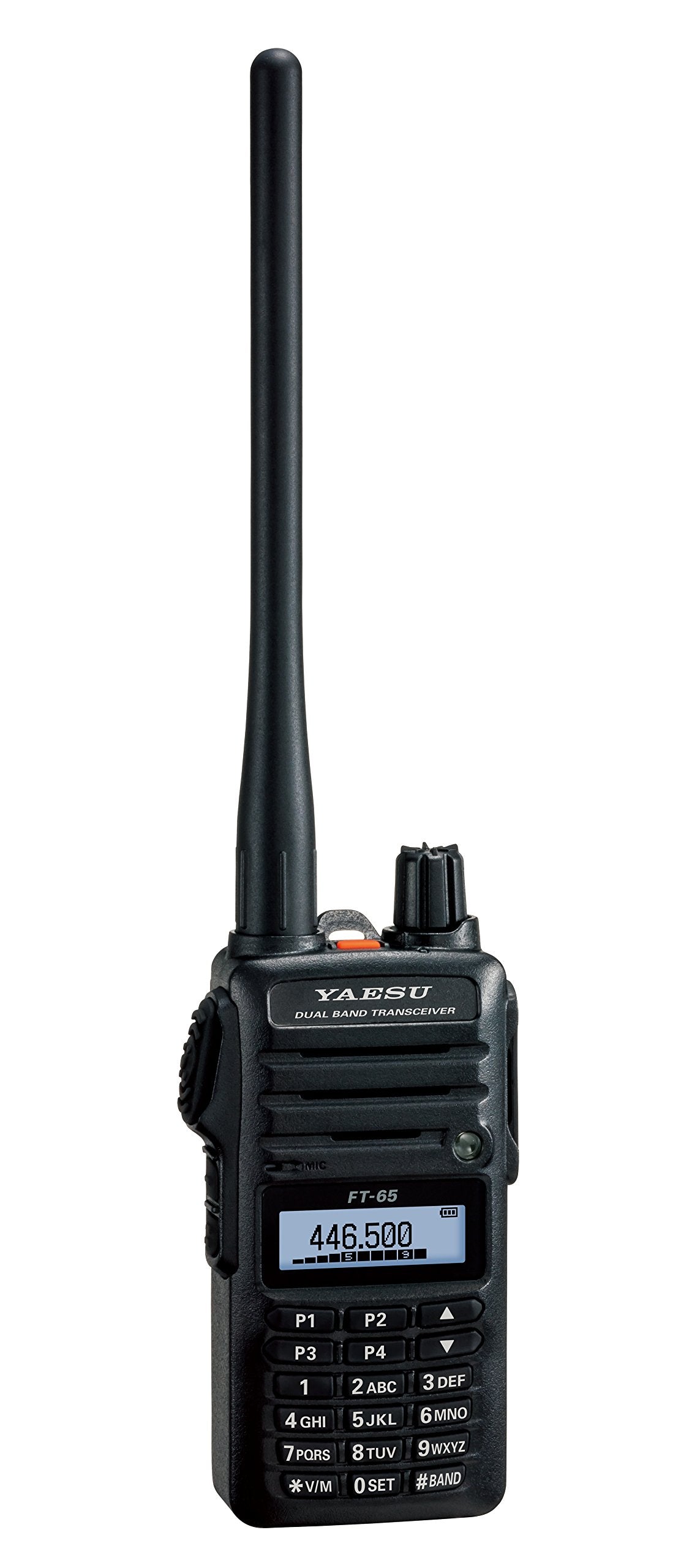 Yaesu Original FT-65 FT-65R 144/440 Dual-Band Rugged & Compact Handheld Transceiver, 5W - 3 Year Warranty