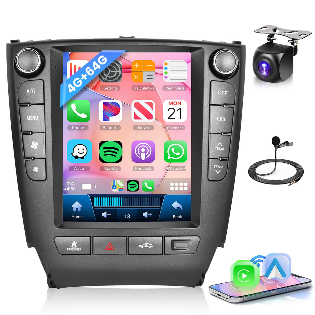 [4G+64G] Car Radio for Lexus IS250 IS300 IS350 2006-2012