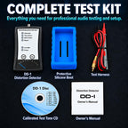 DD-1 Distortion Detector, Audio Amplifier Gain Setting Tool for Car Audio