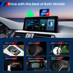 XTRONS Qualcomm 662 Android Car Stereo for BMW F30 F31 F32 F33 F34 F36 M3 M4 NBT System, 10.25 Inch IPS Touch Screen GPS Navigation Support Wireless CarPlay Android Auto Backup Camera (8+128GB)