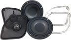 Hogtunes Wild Boar Audio WBC 1654 RG High Performance 6.5" Front Speakers with Grills (2 Pack), Fits 2015-2024 Harley-Davidson Road Glide Models