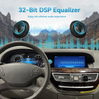 Dual 12.3 inch Triple Screen Display Radio for Mercedes W221 2006-2013