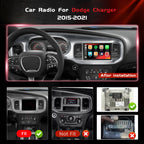 4+128G Android 15 Car Stereo for Dodge Charger 2015-2021