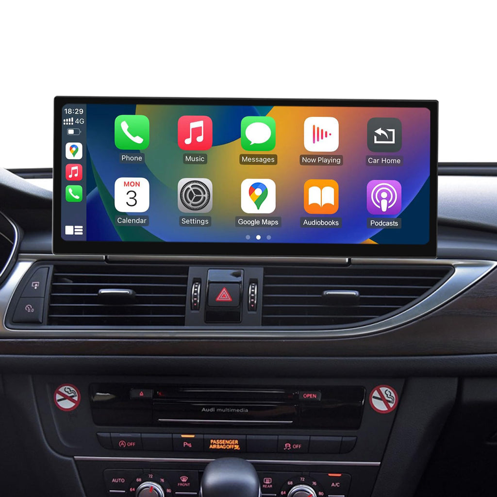Road Top 10.25" Ultra-Narrow CarPlay Screen for Audi A6 A7 (2012-2018)