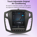 10.4" Vertical Car Stereo Radio for Ford Focus 2012-2018,Wireless CarPlay