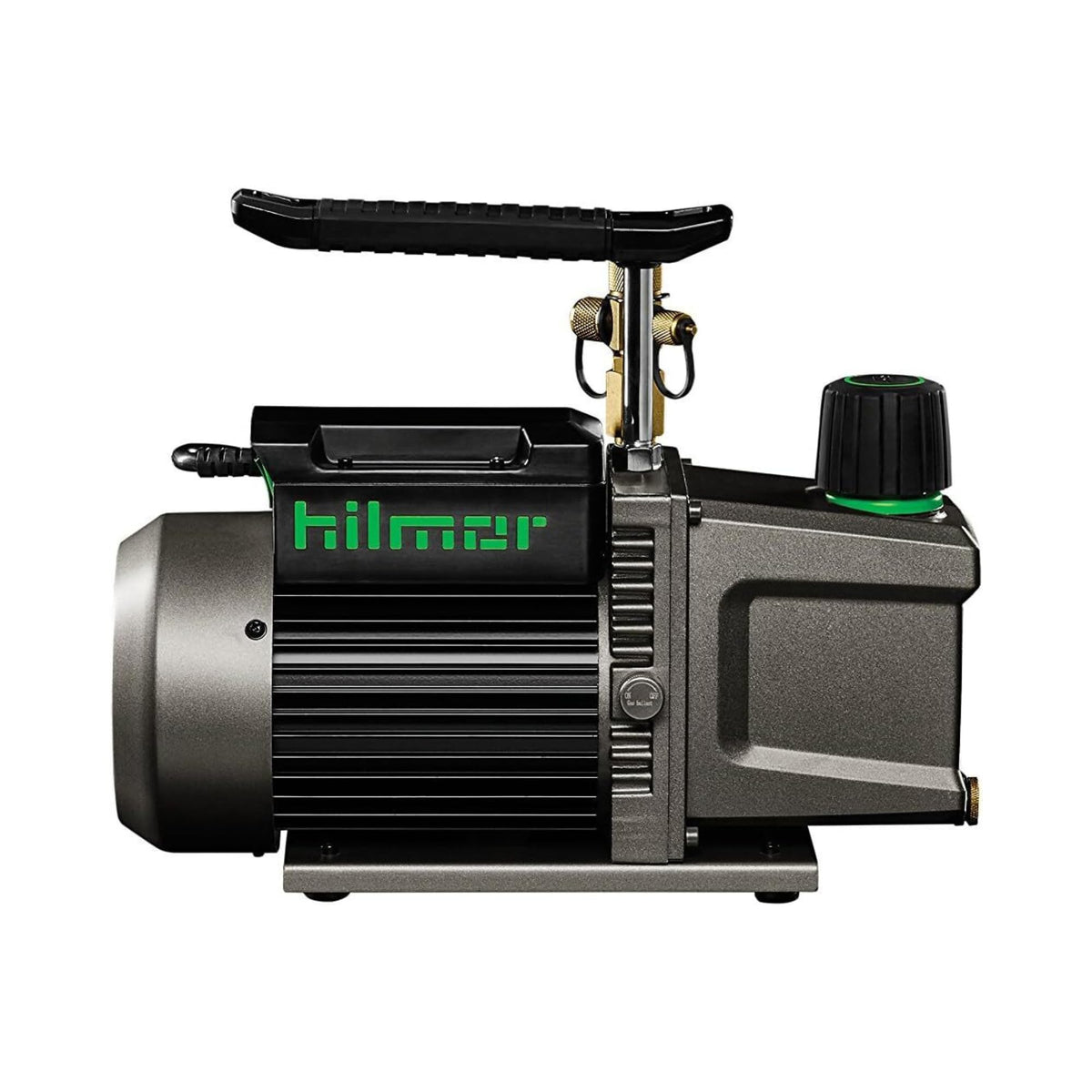 hilmor BVP2CFM 2CFM Battery Powered Vacuum Pump for HVAC Tools and Equipment, 9Ah 18 Volts, 1/2 Horsepower, 11 oz. Oil Capacity A2L Compliant