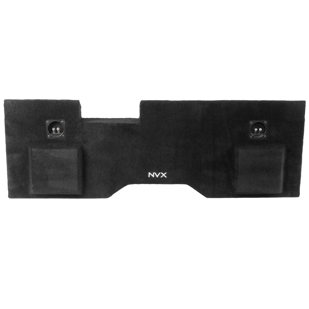 NVX Dual 12" Loaded Sub Box for Silverado/Sierra Crew Cab 2014-2018