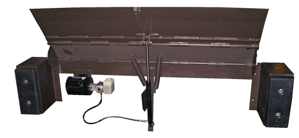 Vestil PE-2566 Electric Hydraulic Edge-O-Dock Leveler, Steel, 66" Usable Width, 25,000-lb. Capacity