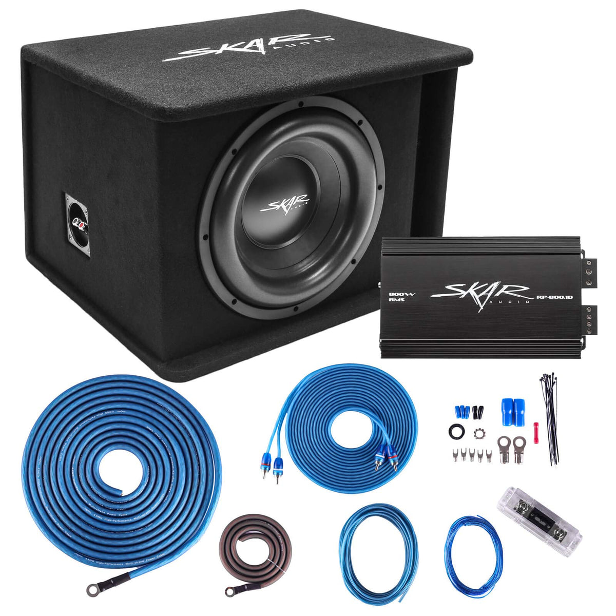 Skar Audio Single 12" 1200W Loaded Sdr Series Vented Subwoofer Enclosure | SDR-1X12D2