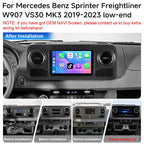 Car Stereo for Benz Sprinter Freightliner W907 2019-2023 Base Model