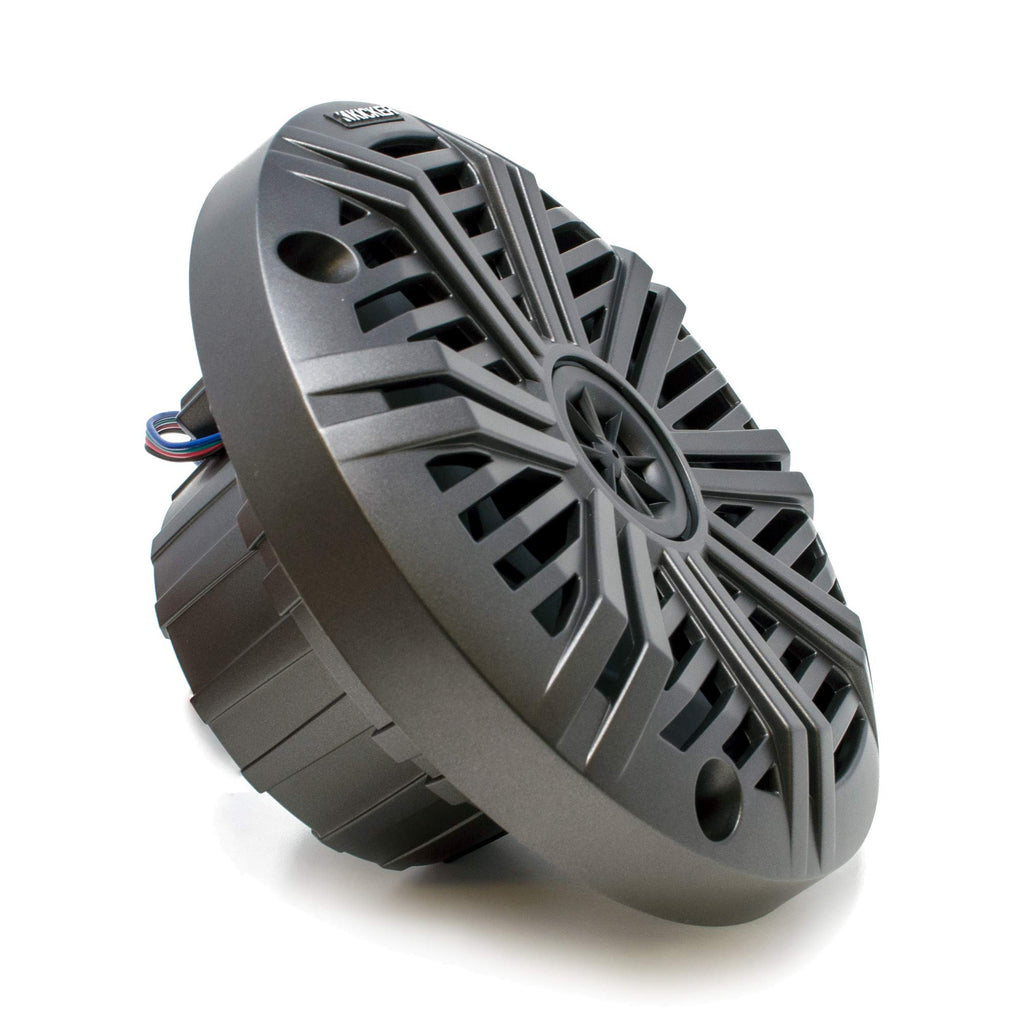 KICKER 6.5" Marine Speakers (2 Pair) Charcoal Salt Water Grills OEM Replacement Speakers