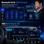 SIXTOP 4G+64G Android Car Stereo Radio for Jeep Wrangler JL Gladiator JT 2018-2021 Wireless Carplay Android Auto 9 Inch Touchscreen GPS Bluetooth 5.0 Head Unit WiFi 6 FM/RDS EQ SWC AHD Backup Camera