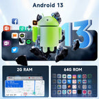 2G+64G Android 13 Car Stereo for Chevrolet Camaro 2010-2015