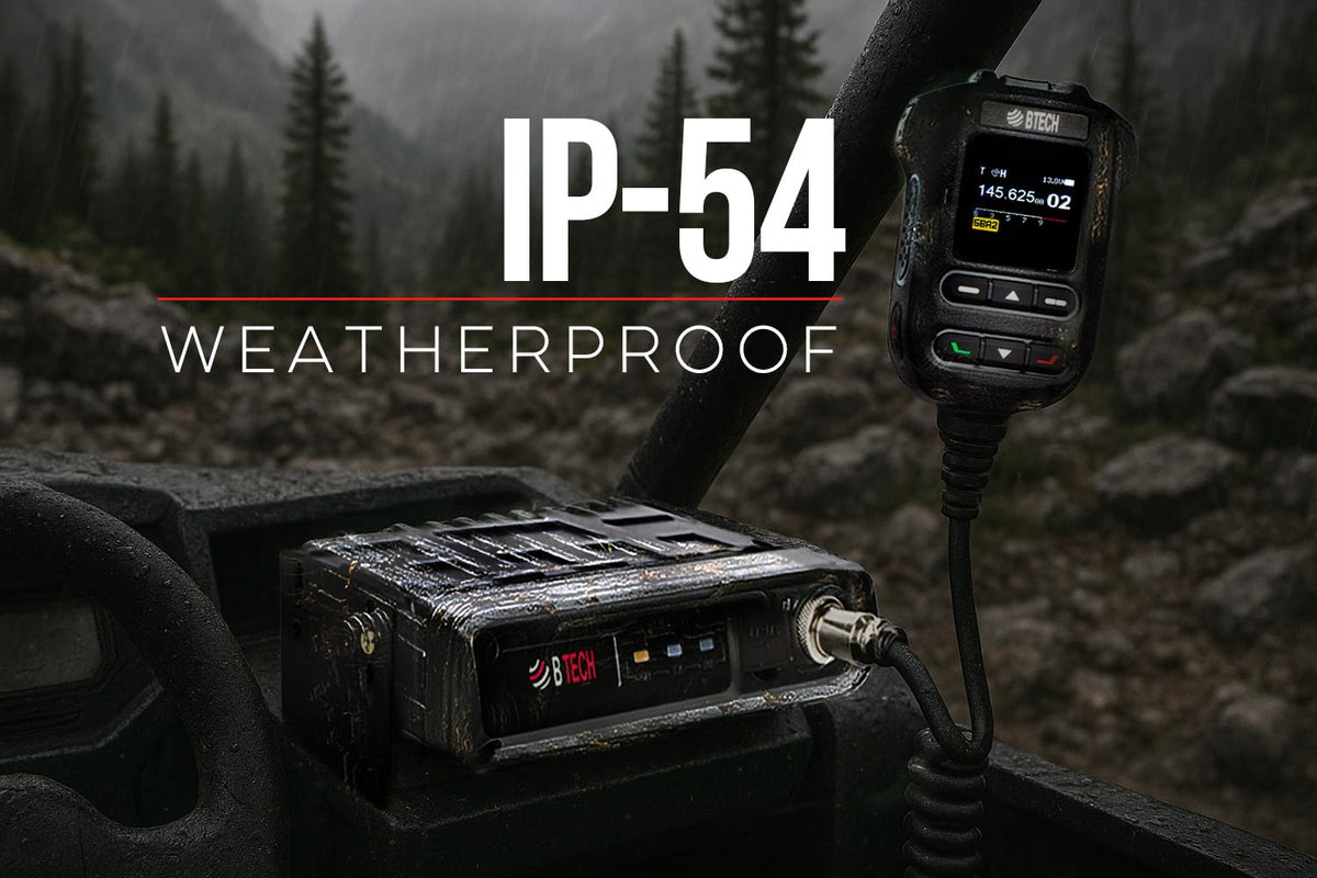 BTECH UV-50PRO 50W Dual Band Mobile Ham Radio - VHF/UHF Amateur Transceiver with APRS, GPS, Bluetooth App Programming, AI Noise Reduction & Satellite Tracking