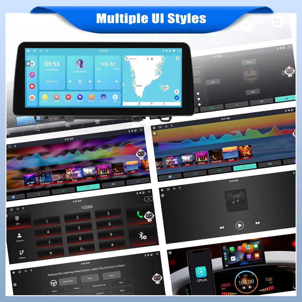 [4+64G] 8-Core 12.3 Inch Android 15 Car Stereo for Honda CRV 2017-2022