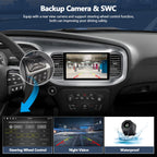 CAMECHO 4+128GB Car Stereo for Dodge Charger Radio 2015-2021 with Android 15 CarPlay Android Auto GPS Navigation Bluetooth, 9" InCell 1280 * 720 Touch Screen Head Unit with Backup Camera