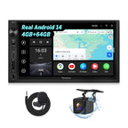 Eonon 4+64GB Android 14 Double Din Car Stereo 10.1" Headunit