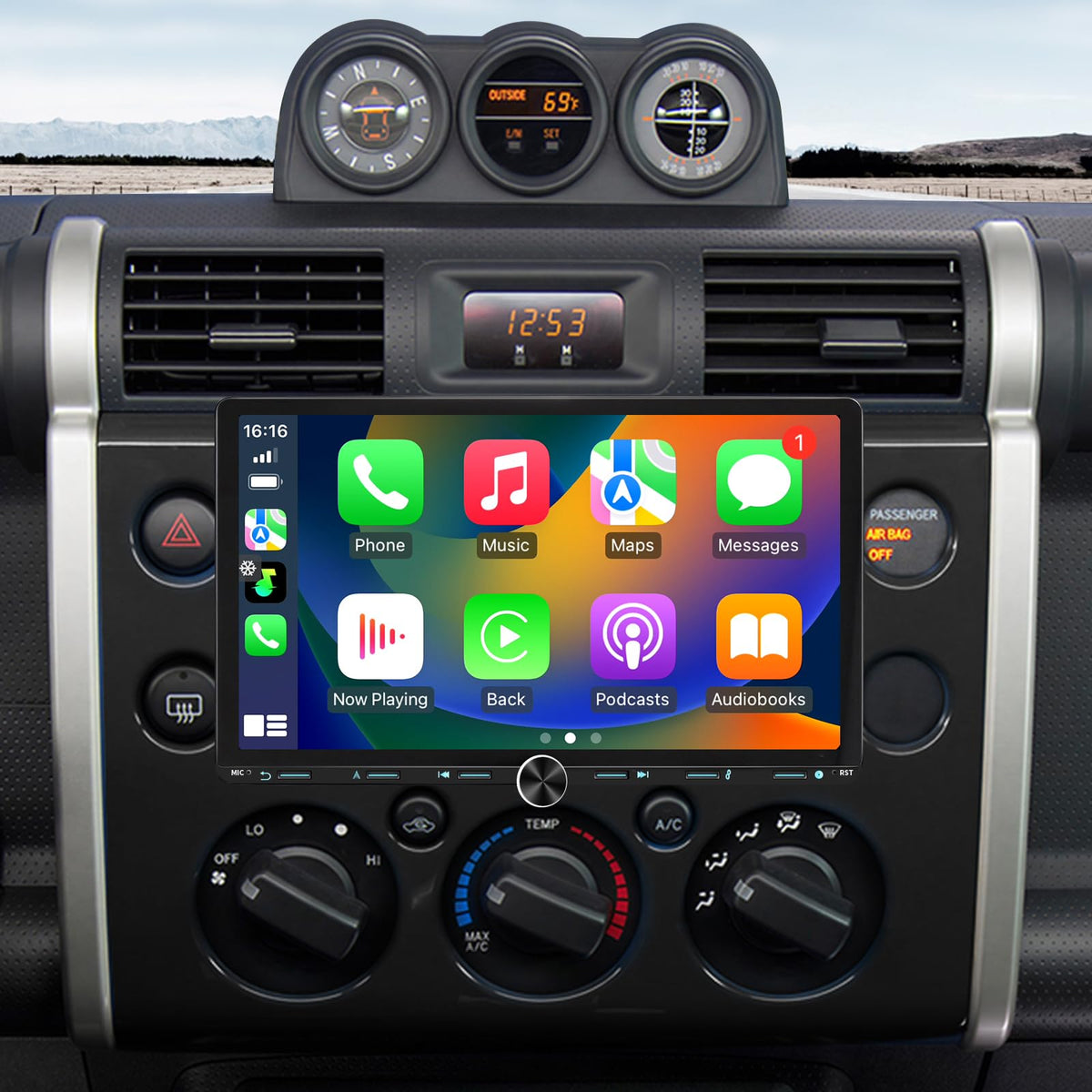 10.1" 8Core Car Stereo Radio for Toyota FJ Cruiser 2006-2020 Support JBL