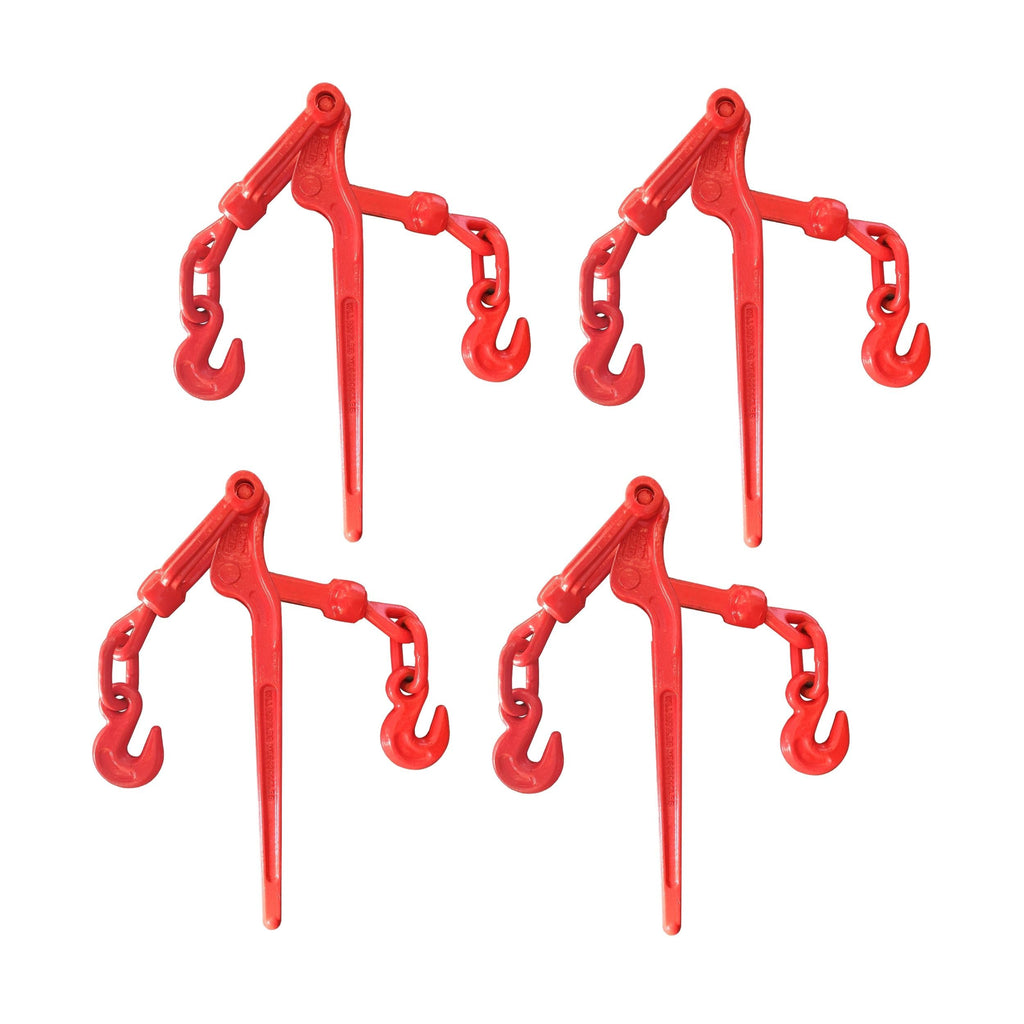 4 Pack 3/8" – 1/2" Transport Snap/Lever Binder Set Heavy Duty Anchors