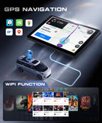 4G+128G Android 15 Car Radio for Ford F150 2009-2014, Wireless CarPlay