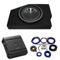 Alpine SWT-10S2 Single 10 Sub Box with S-A60M Amp Fits Dodge Ram 2002-2015
