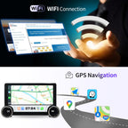 Car Radio for Toyota Tundra 2007-2013 Sequoia 2008-2018 Dual Knob Stereo with Wireless CarPlay/Android Auto 10.1 inch Touch Screen Head Unit Android 13.0 BT/WiFi/DSP/GPS/SWC/FM Radio Backup Camera