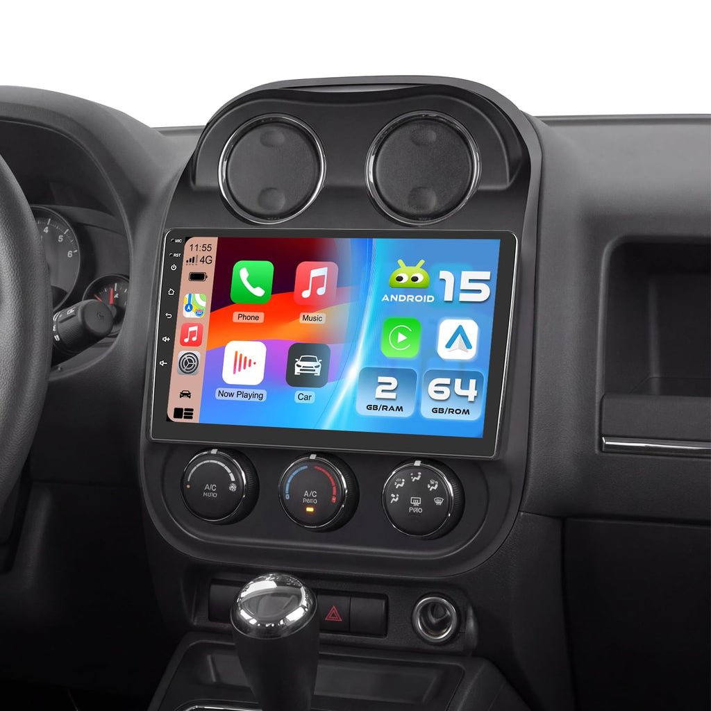 [8Core 6+128G]Android Car Radio for Jeep Compass Patriot 2010-2016 with GPS