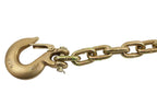 Mytee Products 4 Pack Ratchet Chain Binder & Safety Chain Kit - 3/8"–1/2" Heavy Duty Load Binders with 3/8" x 36" Grade 70 Trailer Safety Chains, 9,200 lbs WLL for Flatbed, Towing & Equipment Hauling