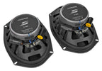 Pair Alpine S-S69 260 Watt 6x9 Coaxial 2-Way Car Audio Speakers Bundle with METRA 72-7800 Speaker Connector Harness Compatible with 1999-2000 Honda Civic