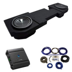 Alpine SWT-10S2 Single 10 Sub Box with S-A60M Amp Fits Dodge Ram 2002-2015