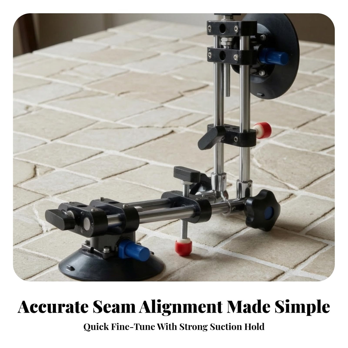 Heavy-Duty Countertop Leveler | Seam Setter with Suction Cups, Tabletop, Leveling Tool