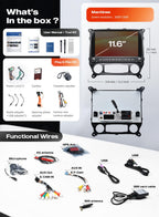 Dasaita Android 13 Car Stereo for 2014-2019 Chevy Silverado GMC Sierra