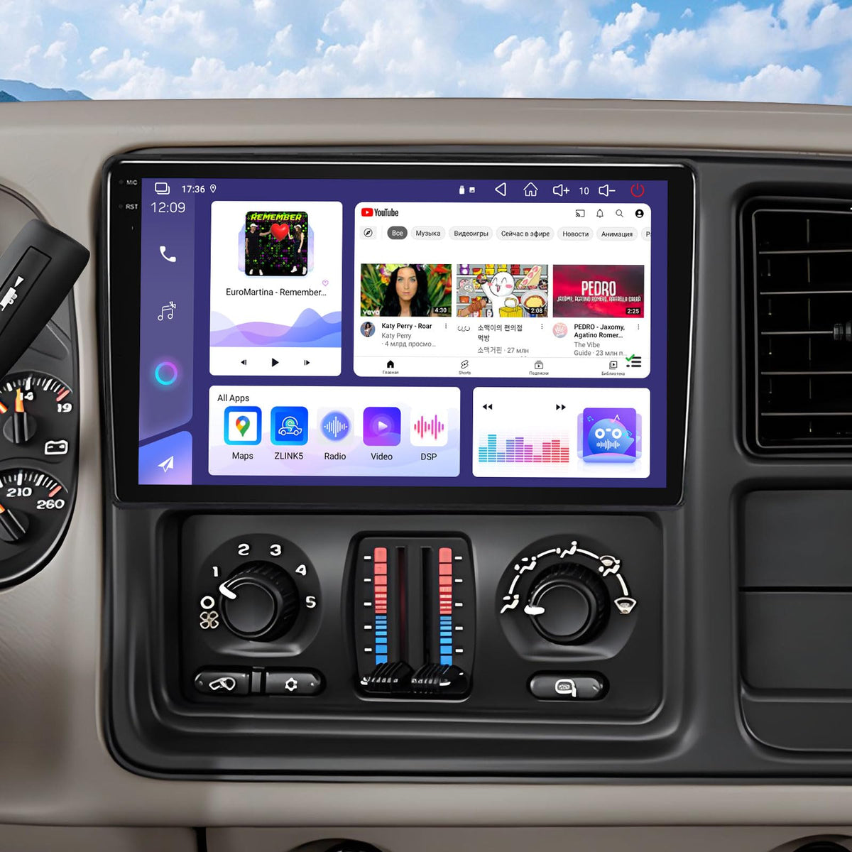 9 Inch Car Stereo for Silverado, Sierra, Suburban, Tahoe 2003-2006