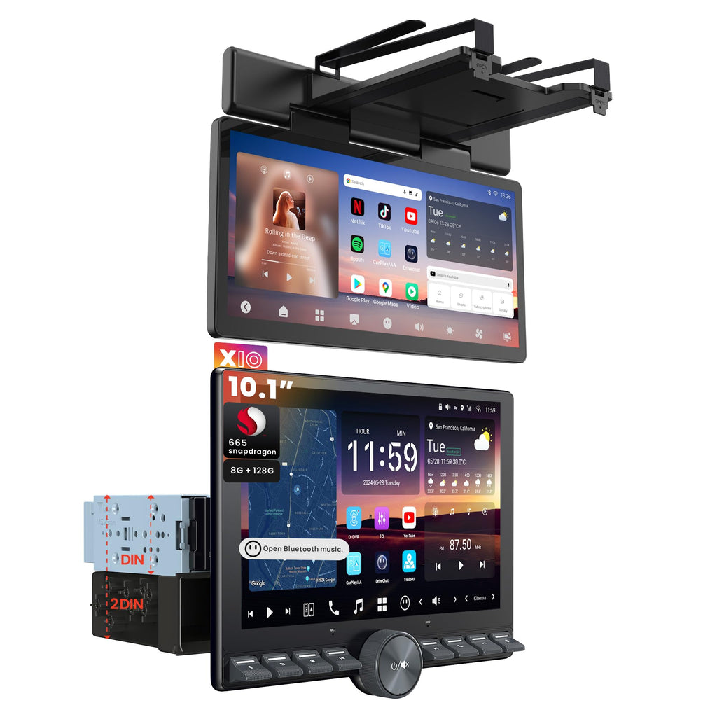 12.95" AI ScenePilot Android Car Stereo&Second Touchscreen with Dashcam