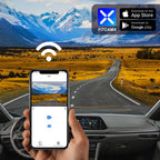 Fitcamx 4K Dash Cam Suitable for Hyundai Sonata 2020-2023 SE SEL Plus Limited N Line & Hybrid (Part No#L1000), OEM Look, 2160P UHD Video, WiFi & APP, Loop Recording, G-Sensor, Plug & Play, 64GB Card