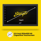 Stinger 6.8" Wireless Apple CarPlay Radio for Toyota Tundra (2014-2019)