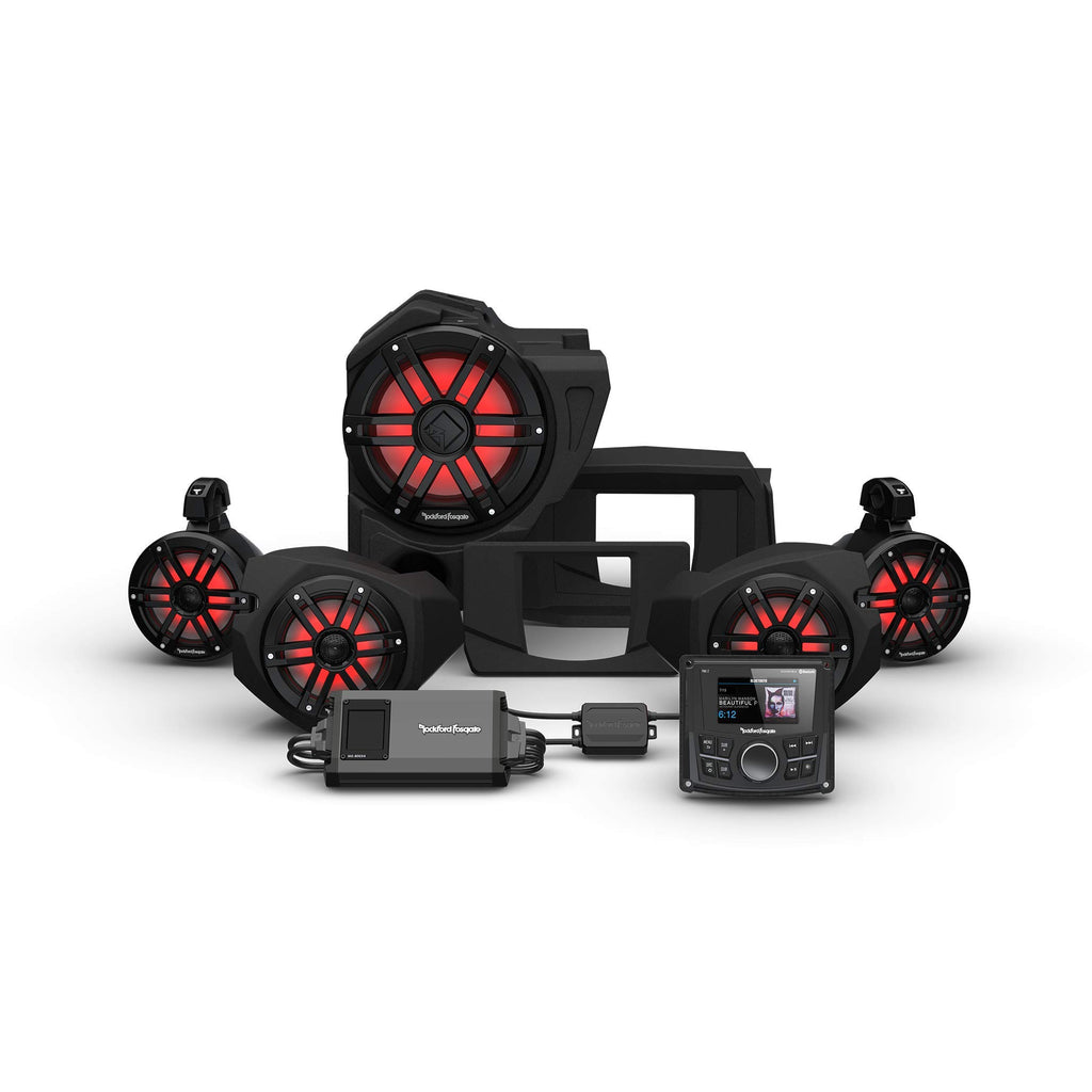 Rockford Fosgate RZR14-STG4 Audio Kit for 2014-2023 Polaris RZR