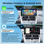 for Lexus NX 2018-2021 10.25" Octa Core 8G+64G Car CarPlay Android Auto Navigation Android Stereo GPS Radio Display IPS Touchscreen Headunit Tablet Media Player(V3)