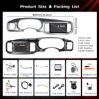 4+128G Android 15 Car Stereo for Dodge Charger 2015-2021
