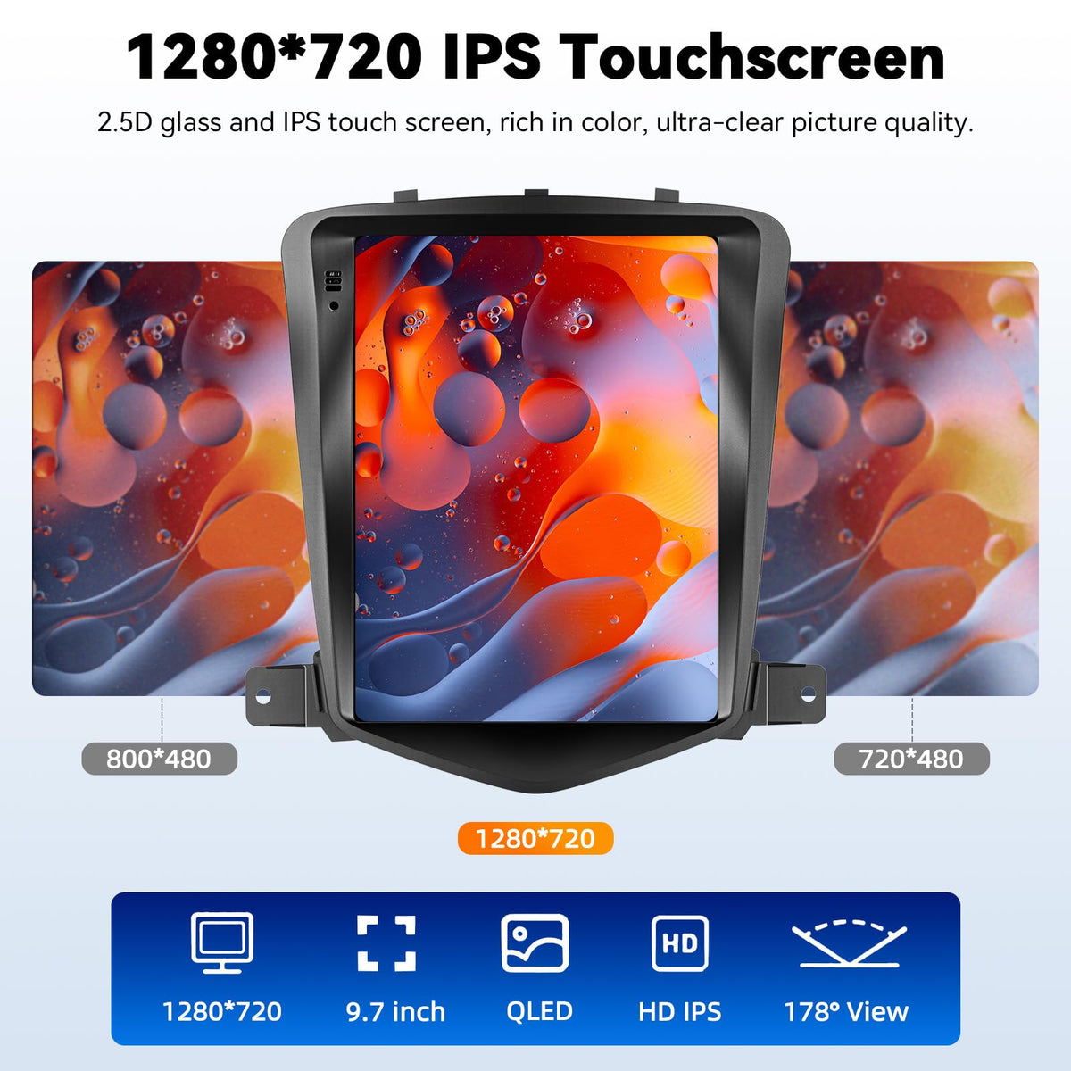 [8Core 4+64G] Android 15 for Chevrolet Chevy Cruze J300 2009-2015 Car Radio