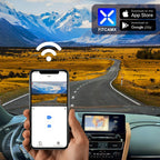 Fitcamx 4K Dash Cam Suitable for Infiniti QX80 2021-2023 Luxe Premium Select Sensory (Has Rain Sensor), OEM Look, UHD 2160P Video, Built-in WiFi & APP, Loop Recording, G-Sensor, Plug & Play, 64GB Card