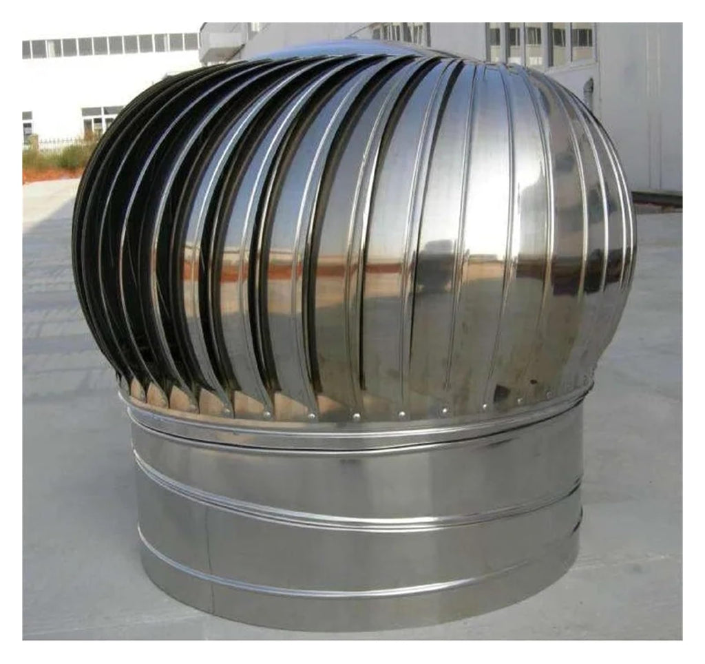 Roof Air Ventilator, Stainless Steel Rotating Turbine for Efficient Attic Ventilation