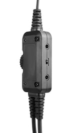 Crystal LH1 Lightweight Headset with XLR5 Plug and Adapter for General Aviation. Compatible with Airbus and GA Airplanes.