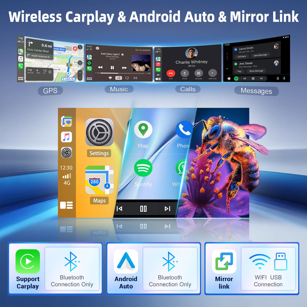 4Core+64G Android 15 Car Radio for Nissan Juke 2011-2016