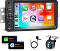 8Core 4+64G Car Stereo for Chevrolet Chevy Silverado Impala Tahoe GMC Sierra Yukon Hummer H2 Android Car Radio 5G WiFi Wireless Carplay Android Auto,7” IPS,GPS,SWC,Bluetooth,Backup Camera for B-OSE
