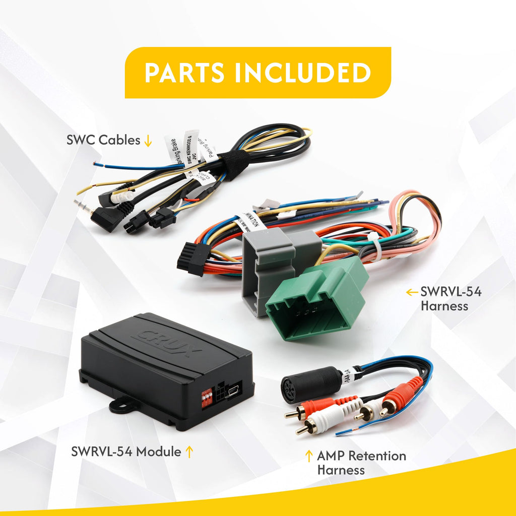 Crux SWRVL-54 Radio Replacement Accessories