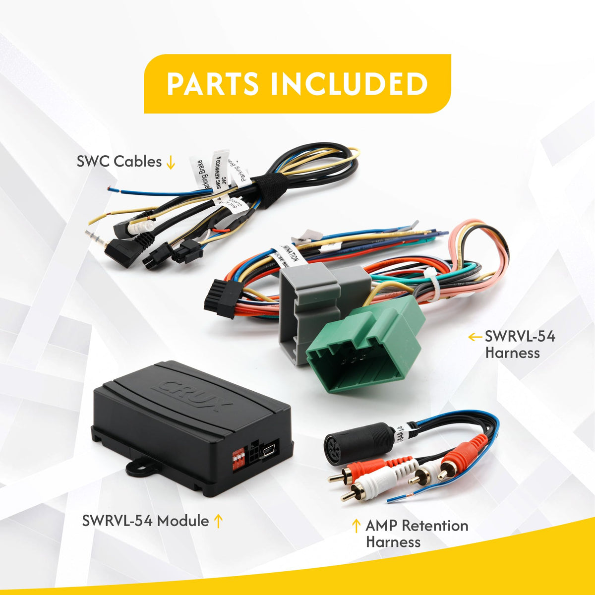 Crux SWRVL-54 Radio Replacement Accessories